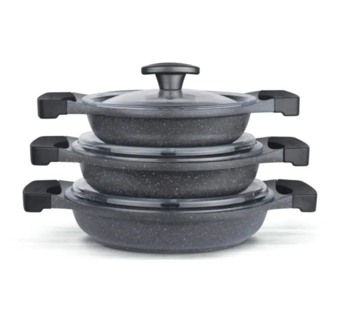 6 Pieces High Quality Shallow Pan Set