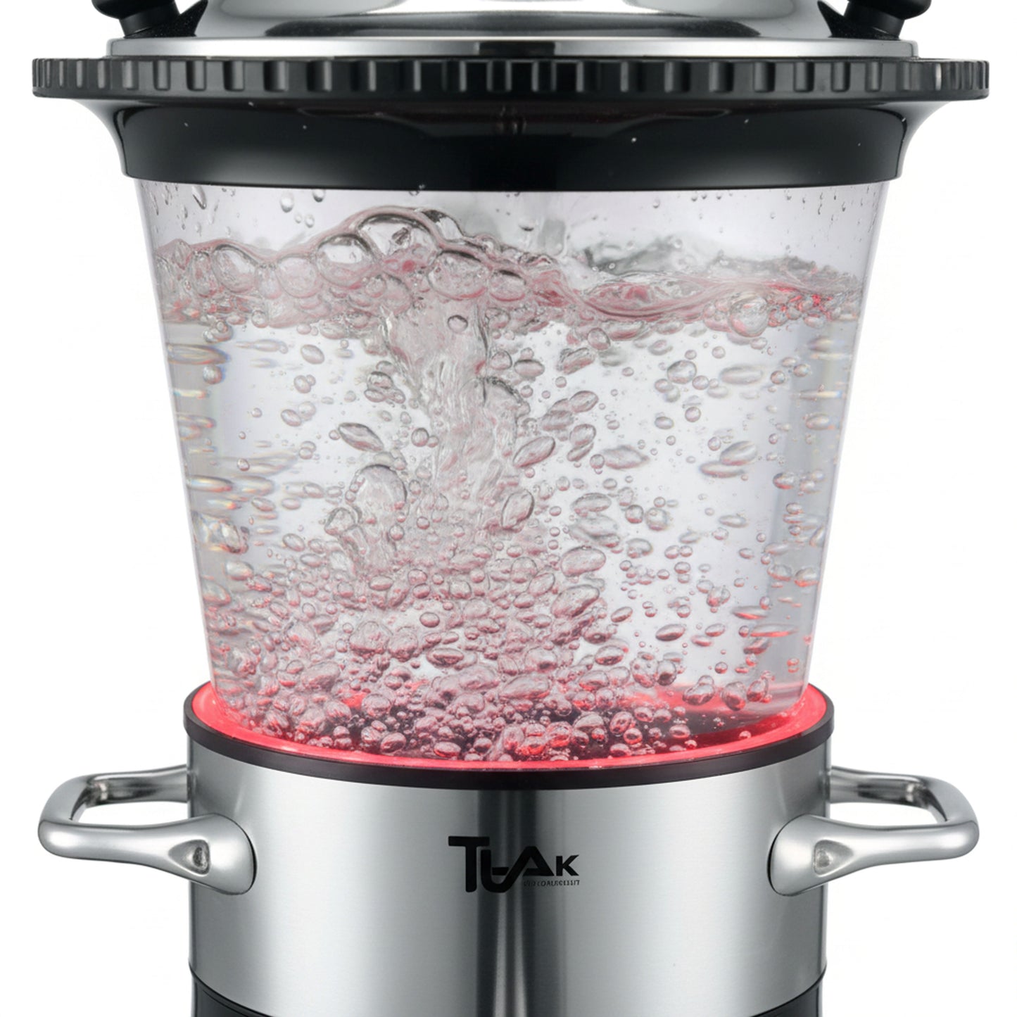 Glass Fireplace Electric Samovar – 4L Water Boiler with Glass Teapot, LED Fireplace Effect & Keep Warm Function