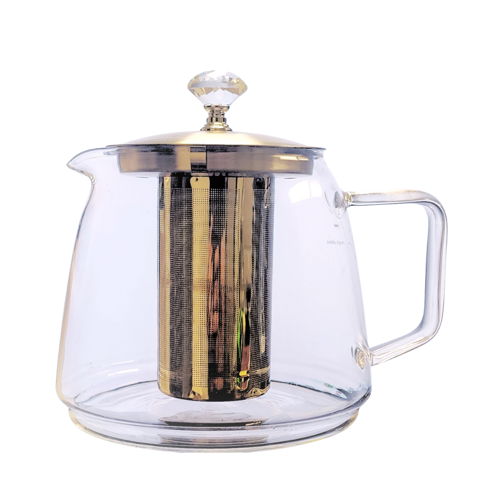 1.8 L Stainless Steel Electric Tea Maker with 1.1 L Glass Teapot