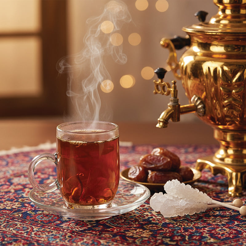 Glass Cup & Saucer Set (6PC) – 195ML Clear Tea & Coffee Cups with Matching Saucers