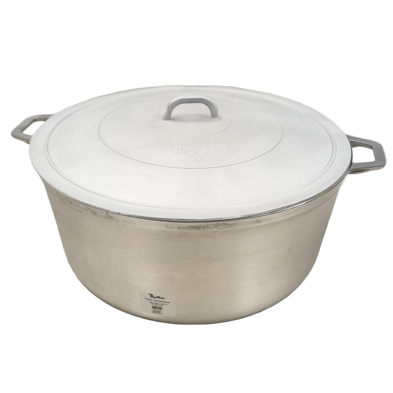 Super Quality Aluminum Caldero / Dutch Oven , Silver