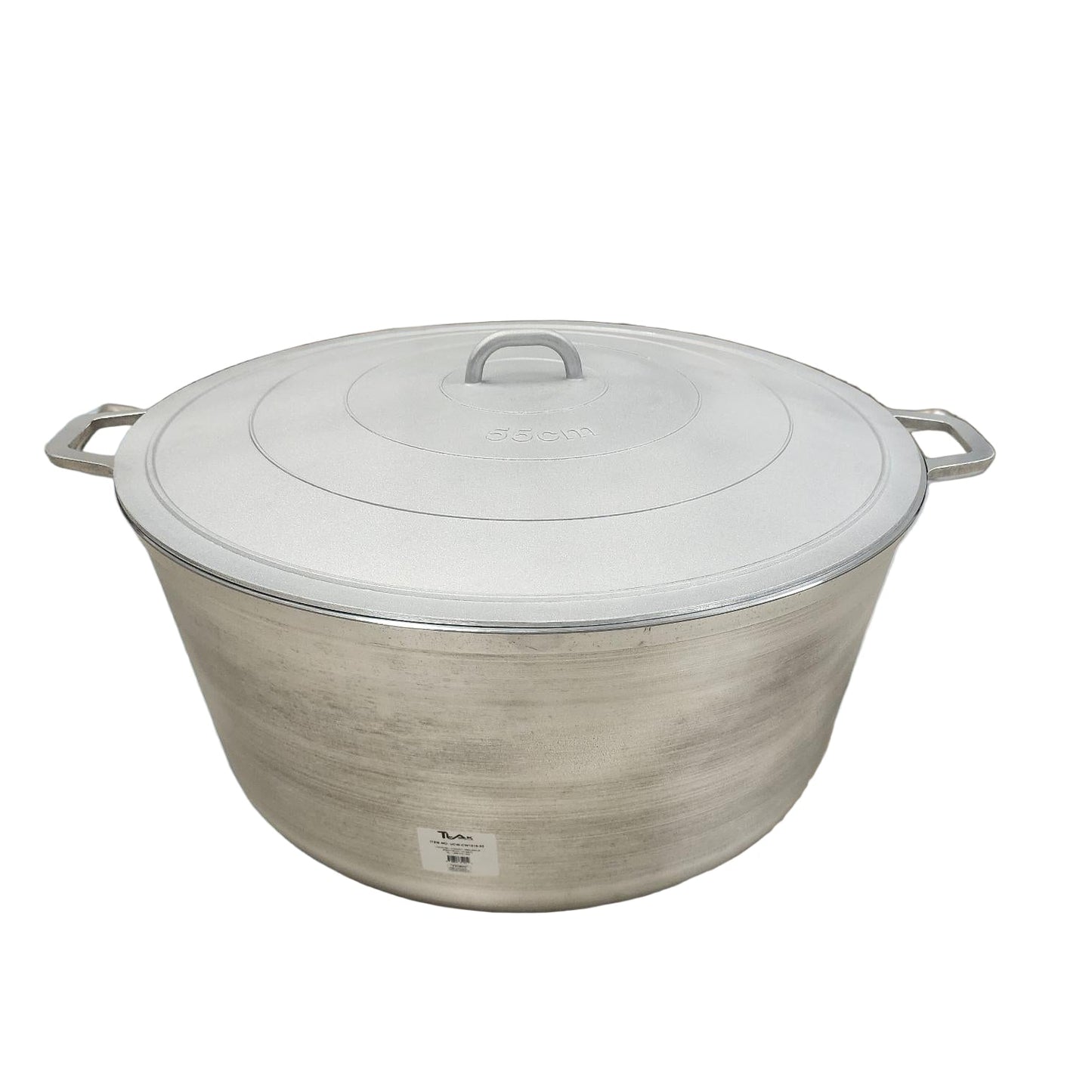 Super Quality Aluminum Caldero / Dutch Oven , Silver
