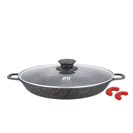 Granite Coated Shallow Casserole – Nonstick, Eco-Friendly, Induction Compatible, PFOA-Free