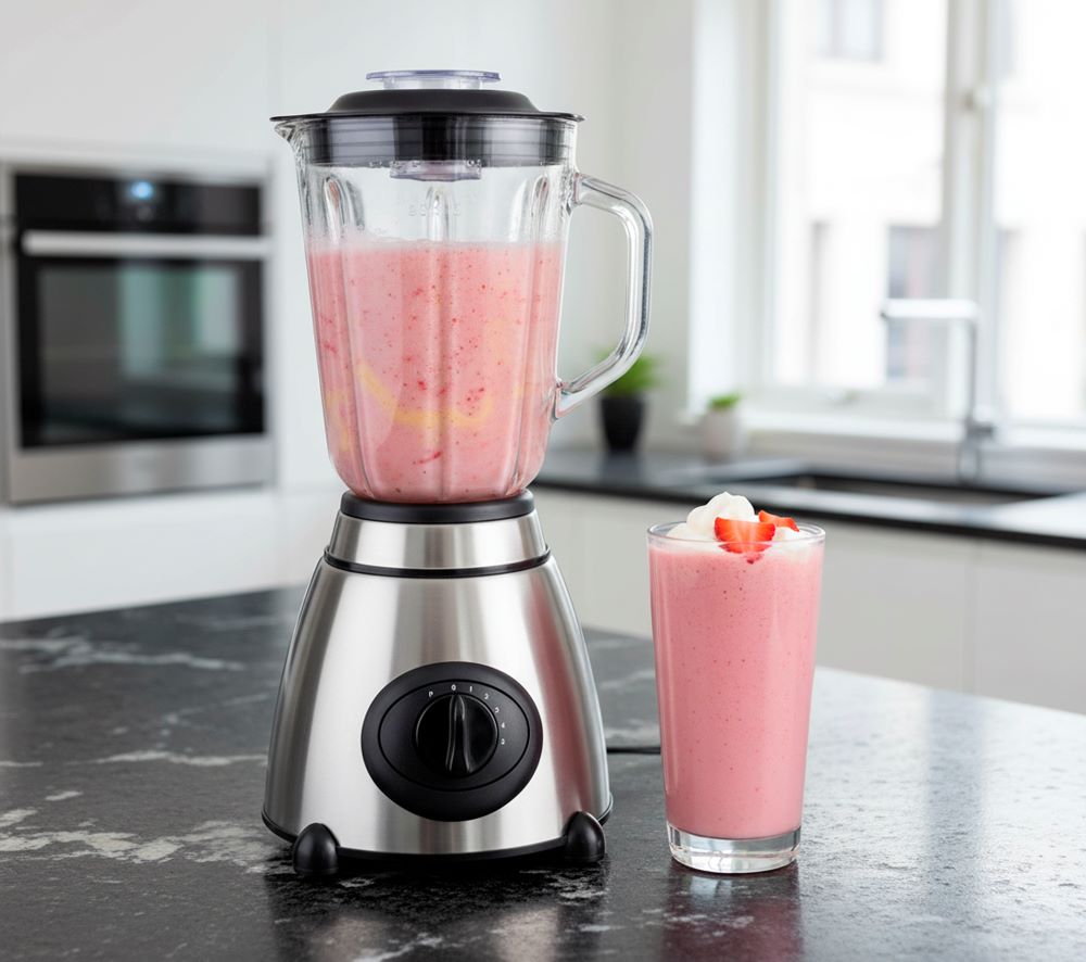 Multi-Speed Blender & Grinder Set – High-Powered Countertop Blender with Grinder Attachment for Smoothies, Spices, Coffee & More
